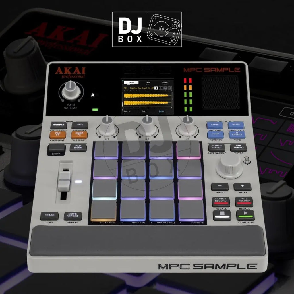 Akai MPC Sample | Portable Standalone Sampler | DJBox.ie
