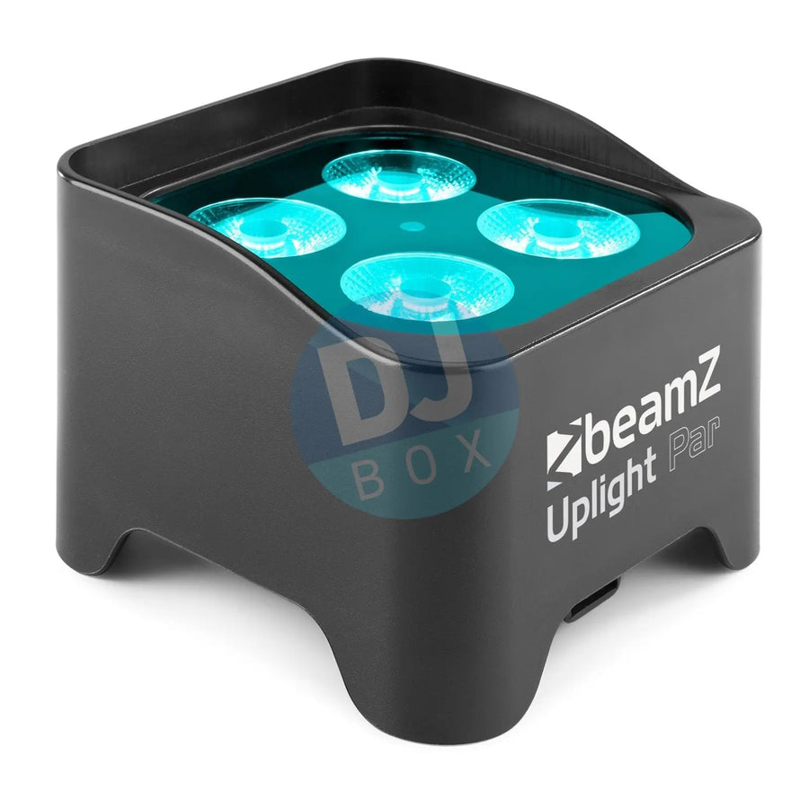 BeamZ BBP90 BATTERY UPLIGHT PAR 4X 4W at DJbox.ie DJ Shop