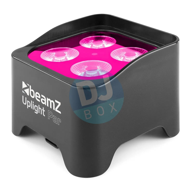 BeamZ BBP90 BATTERY UPLIGHT PAR 4X 4W at DJbox.ie DJ Shop
