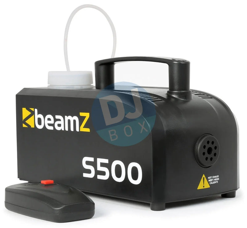 BeamZ Beamz S500 Plastic smoke machine including fluid DJbox.ie DJ Shop