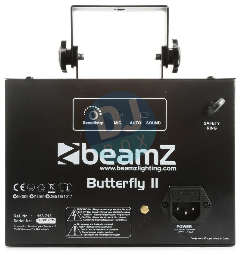 BeamZ Butterfly II LED Derby light DJbox.ie DJ Shop