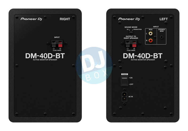 Pioneer DJ Pioneer DJ DM-40D-BT monitor speaker with bluetooth DJbox.ie DJ Shop