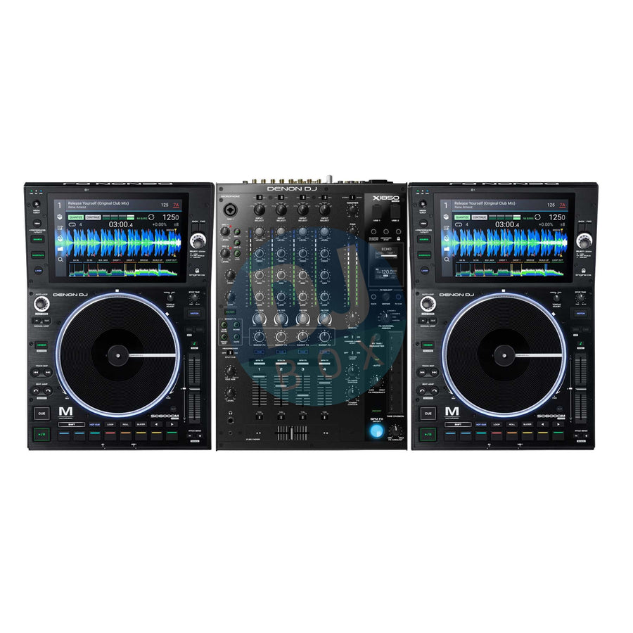Denon DJ SC6000M & X1850 Club Package at DJbox.ie DJ Shop