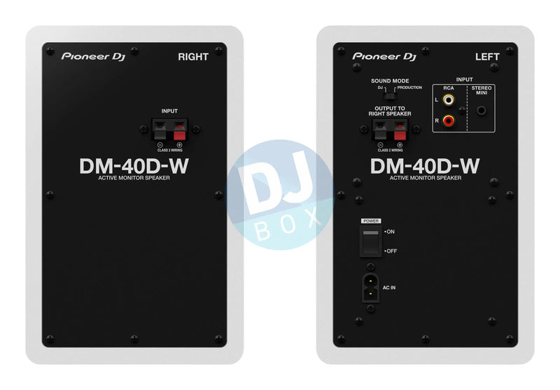 Pioneer DJ Pioneer DJ DM-40D monitor speaker DJbox.ie DJ Shop