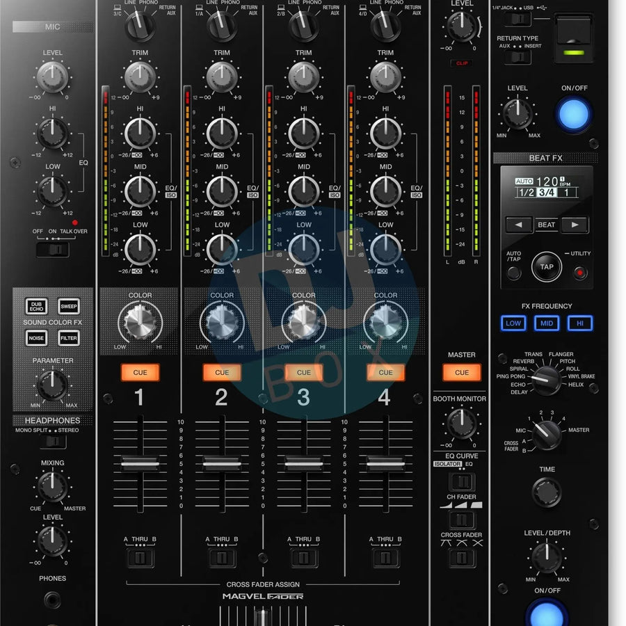 Pioneer DJ Pioneer DJ DJM-750MK2 4 Channel mixer DJbox.ie DJ Shop