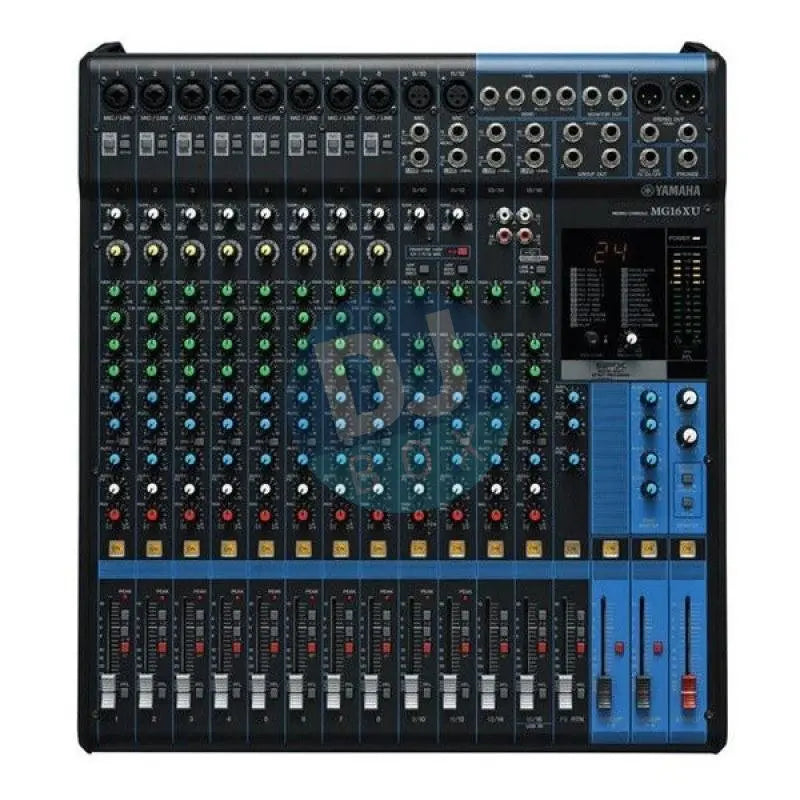 Yamaha Yamaha MG16XU Professional Audio Mixer DJbox.ie DJ Shop