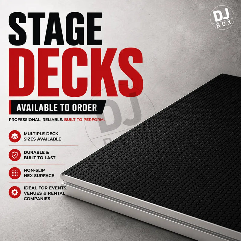 Professional Stage DeStage Decks, Adjustable Legs & Staging Accessories ...