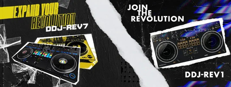 Expand your Revolution - Meet the 2 new Pioneer DDJ-Rev controllers DJbox.ie DJ Shop
