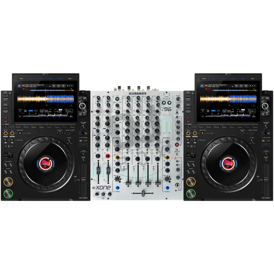 DJbox.ie DJ Shop AlphaTheta CDJ-3000X & Allen & Heath X:One 96 Bundle at DJbox.ie DJ Shop