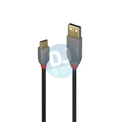 Anthra Line Anthra Line Lindy 1m USB 2.0 Type A to C Cable at DJbox.ie DJ Shop