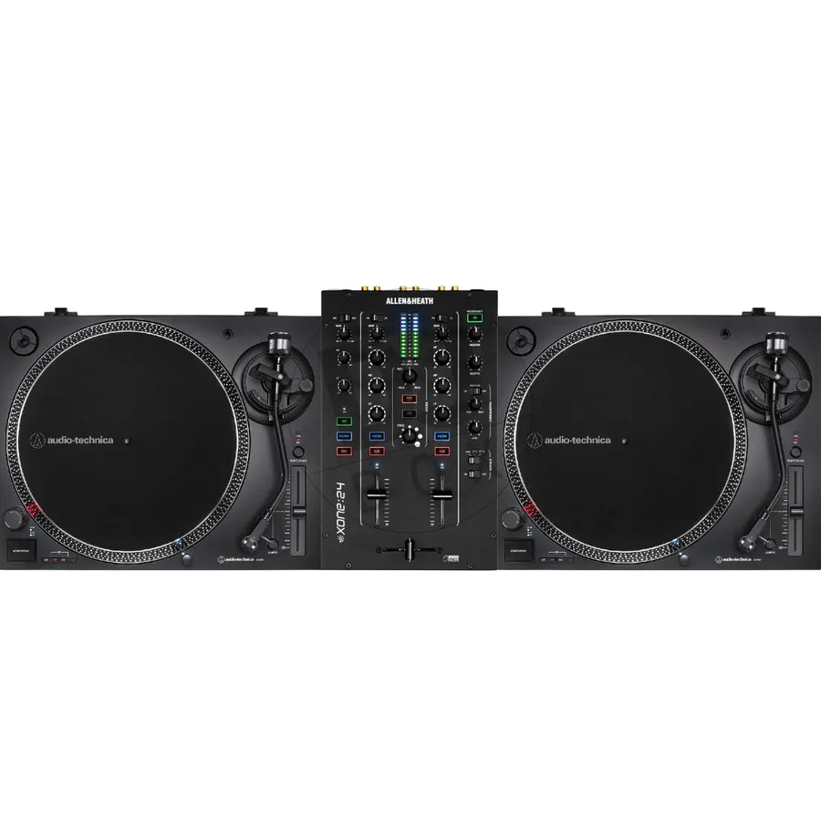 DJbox.ie DJ Shop Audio Technica AT-LP120XUSB & Allen & Heath 24 Bundle at DJbox.ie DJ Shop