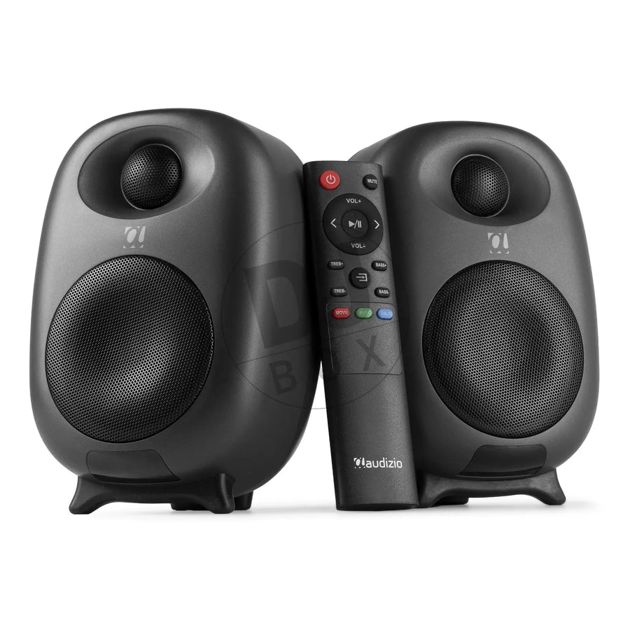 Audizio RS60 Active Bookshelf Speaker Set 120W BT