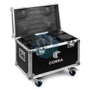 BeamZ BeamZ FC4COBRA Flightcase for 4 pieces Cobra Series at DJbox.ie DJ Shop