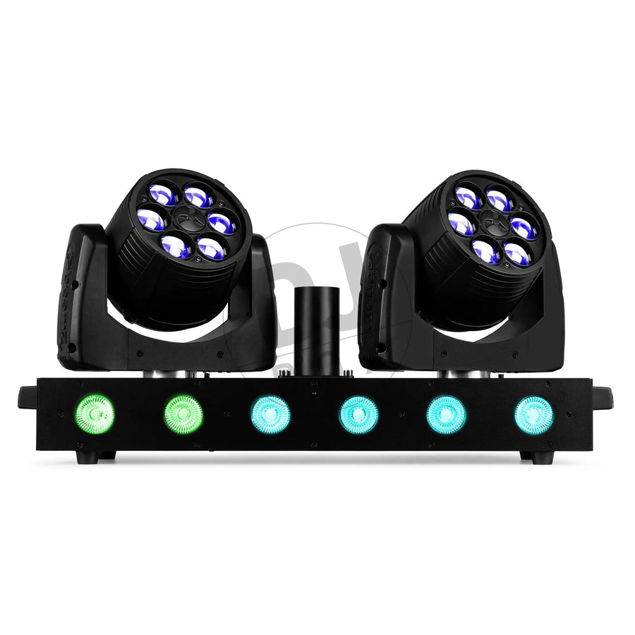 BeamZ BeamZ Fuze Twin LED Wash Moving Head Bar at DJbox.ie DJ Shop