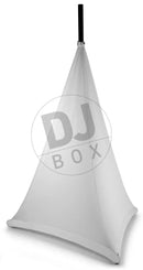BeamZ BeamZ LSS12W Speaker stand cover white 120cm at DJbox.ie DJ Shop
