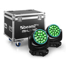 BeamZ BeamZ MHL1940 LED Bee Eye Moving Head Set at DJbox.ie DJ Shop