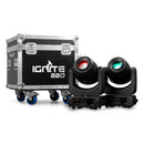 BeamZ BeamZ Pro IGNITE220 LED Spot Moving Head 2pcs in Flightcase at DJbox.ie DJ Shop