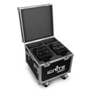 BeamZ BeamZ Pro IGNITE220 LED Spot Moving Head 2pcs in Flightcase at DJbox.ie DJ Shop