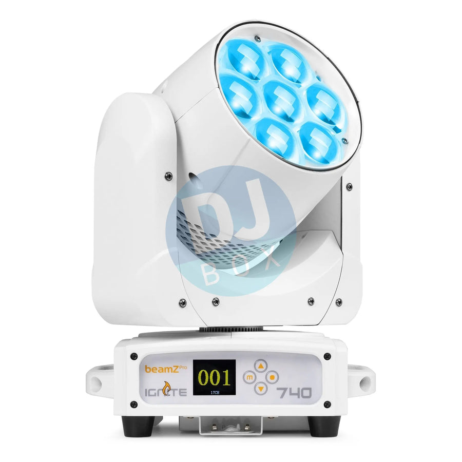 BeamZ BeamZ Pro IGNITE740WH LED Wash Moving Head with Zoom at DJbox.ie DJ Shop