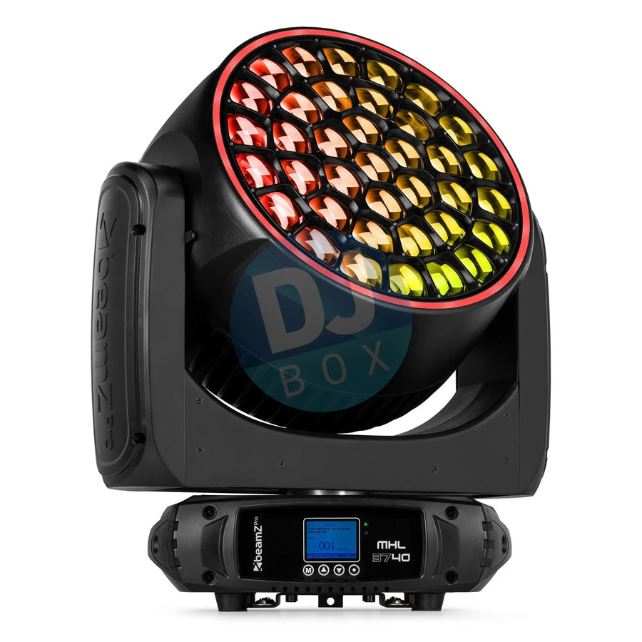 BeamZ BeamZ Pro MHL3740 LED Wash Moving Head with Zoom at DJbox.ie DJ Shop