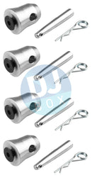 BeamZ BeamZ Pro P30 Set of 4 Half Cone Connectors at DJbox.ie DJ Shop