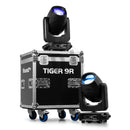 BeamZ BeamZ Pro Tiger 9R 260W Beam Moving Head 2pcs in Flightcase at DJbox.ie DJ Shop