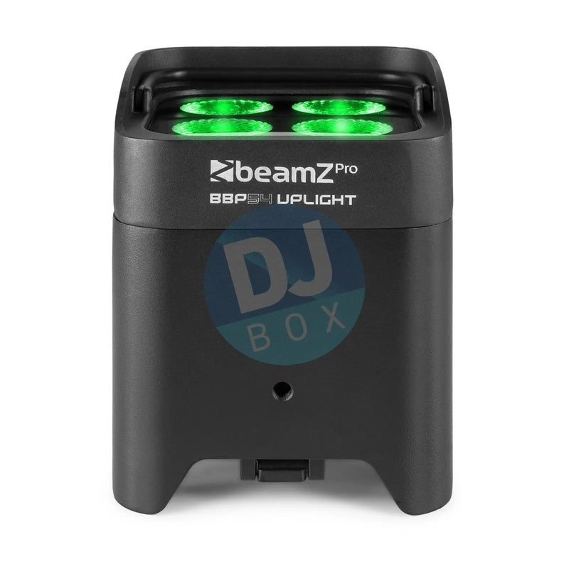 BeamZ Beamz BBP54 Battery Uplight Par 4x 12W Outdoor at DJbox.ie DJ Shop