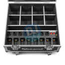 BeamZ Beamz FCC10 Flightcase for 8x BBP5X Combi Charging at DJbox.ie DJ Shop