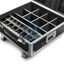 BeamZ Beamz FCC10 Flightcase for 8x BBP5X Combi Charging at DJbox.ie DJ Shop