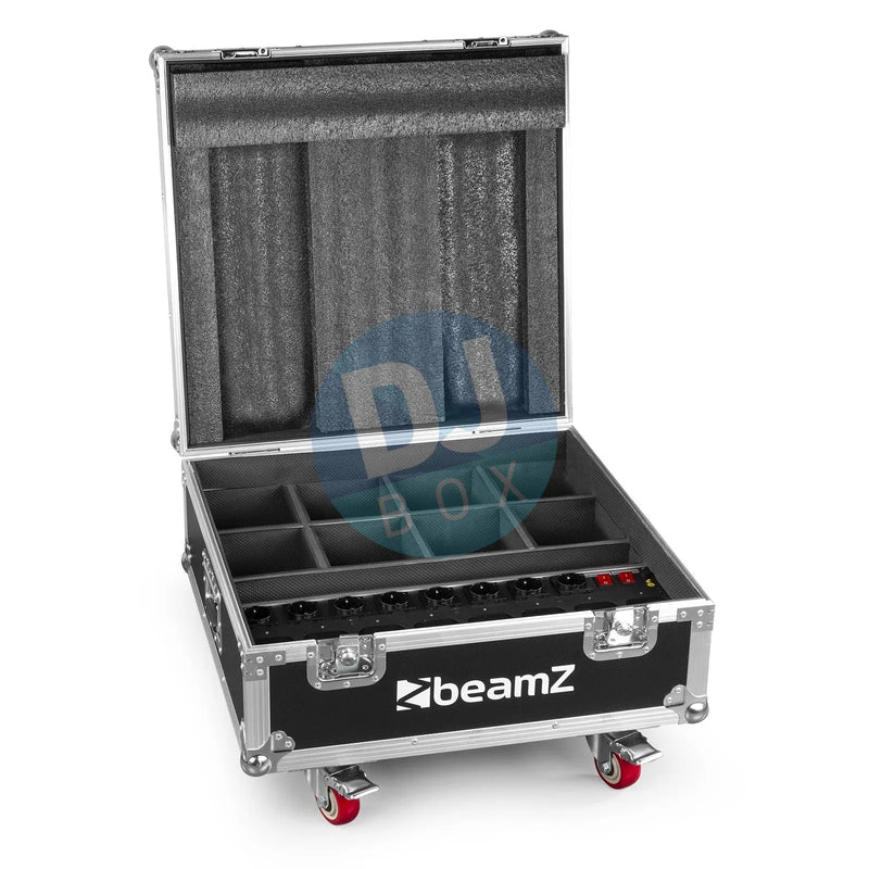 BeamZ Beamz FCC10 Flightcase for 8x BBP5X Combi Charging at DJbox.ie DJ Shop