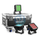 BeamZ Beamz FL128 Flightcase for 8pcs Starcolor128 Wash Lights at DJbox.ie DJ Shop
