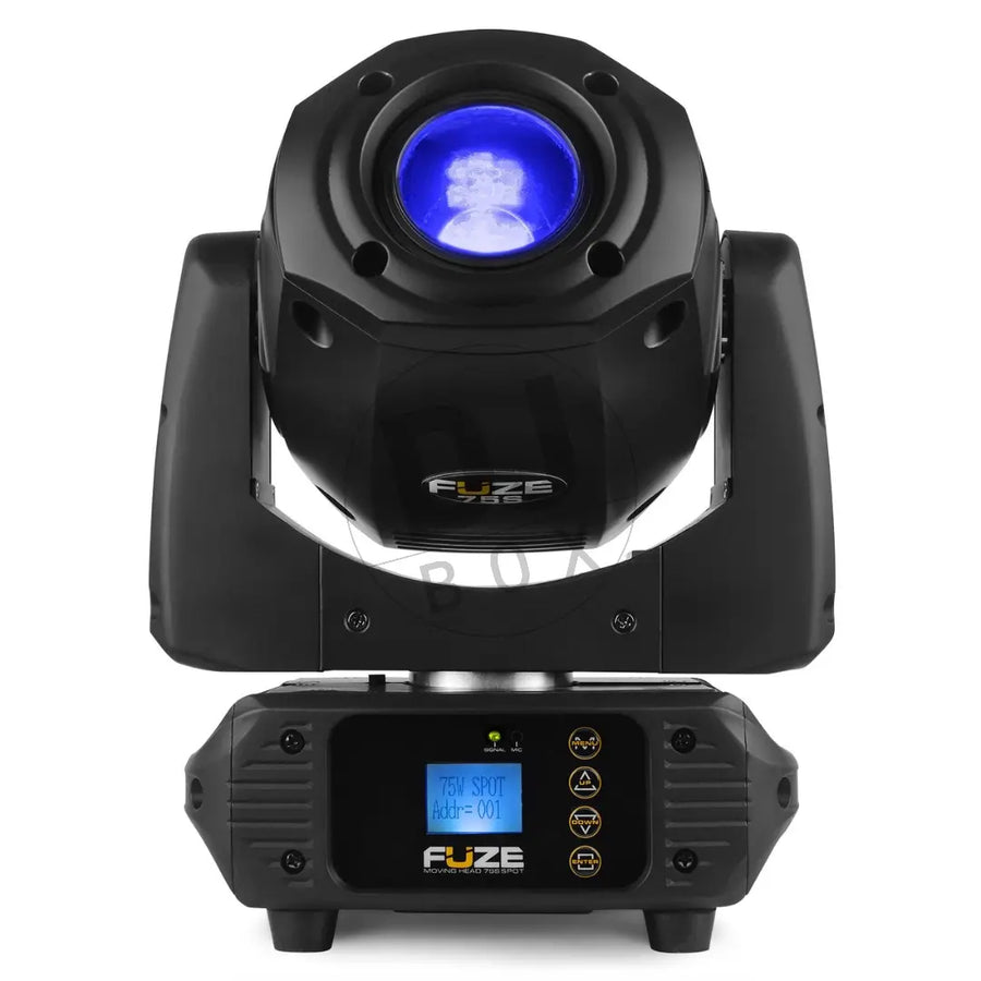 BeamZ Beamz FUZE75S Spot 75W Moving head at DJbox.ie DJ Shop