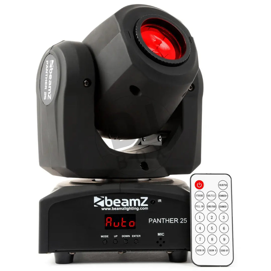 BeamZ Beamz Panther 25 LED Moving head spot at DJbox.ie DJ Shop