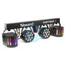 BeamZ Beamz PartyBar2 with 2x PAR + 2x Derby at DJbox.ie DJ Shop