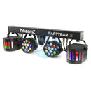 BeamZ Beamz PartyBar2 with 2x PAR + 2x Derby at DJbox.ie DJ Shop