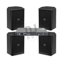 DAP Audio Café/Retail/Bar Premium Speaker Package - 4x Wall Speakers & Amp at DJbox.ie DJ Shop