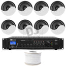 DJbox.ie DJ Shop Café/Retail Speaker Package - 8 x 8" Ceiling Speakers & Amp at DJbox.ie DJ Shop