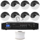 DJbox.ie DJ Shop Café/Retail Speaker Package - 8x 5" Ceiling Speakers & Amp at DJbox.ie DJ Shop
