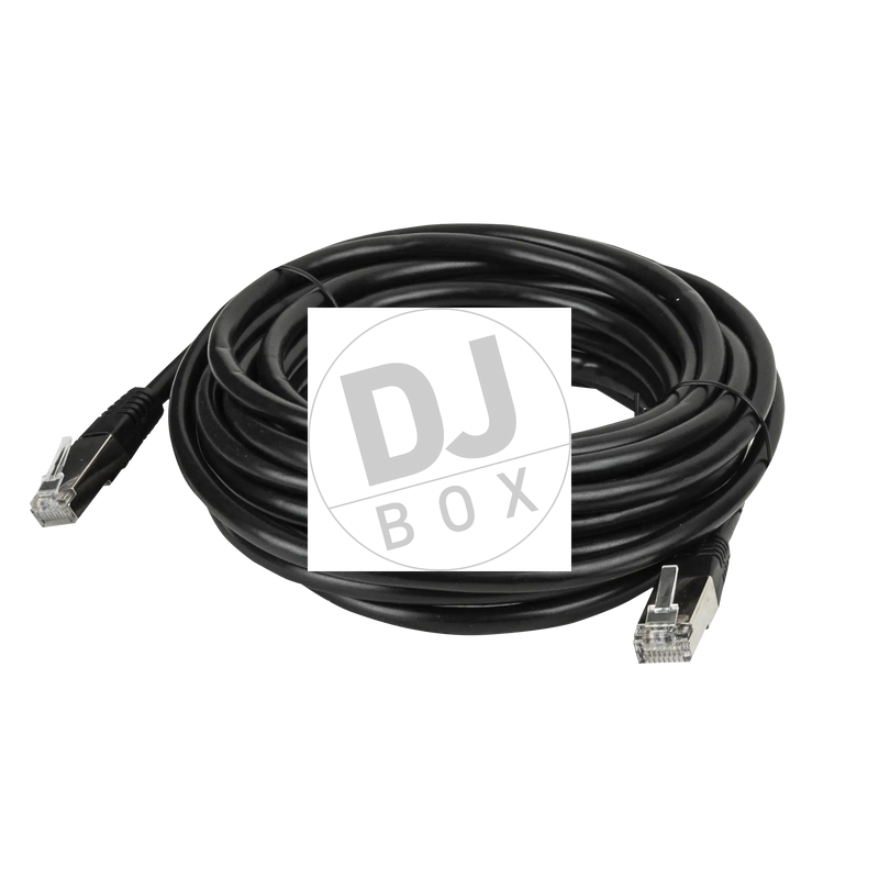 DAP Audio DAP CAT6 Cable - F/UTP Black at DJbox.ie DJ Shop