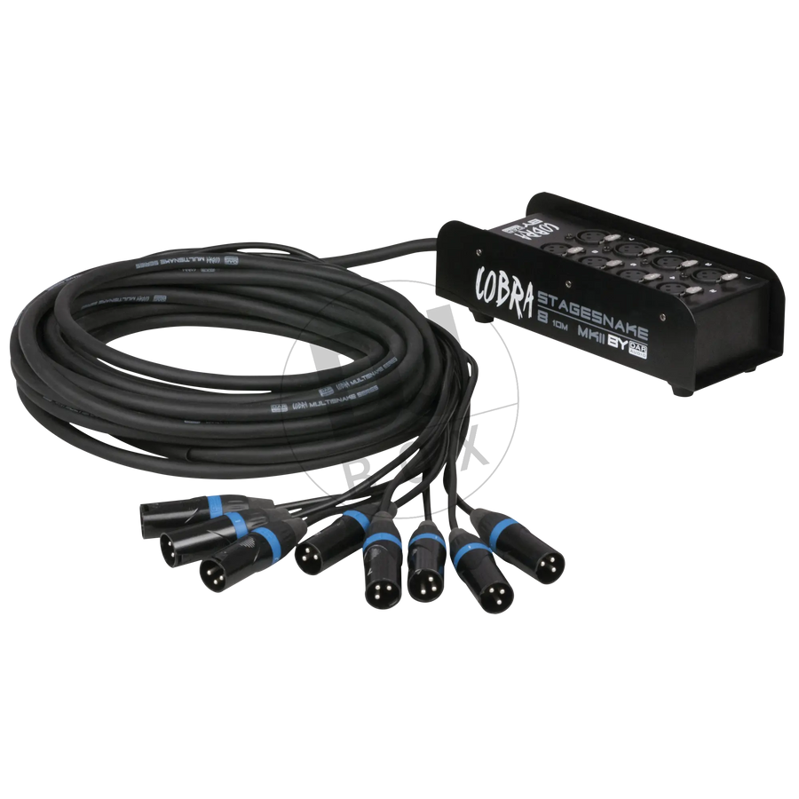 DAP Audio DAP CobraX 8 StageSnake 10m at DJbox.ie DJ Shop