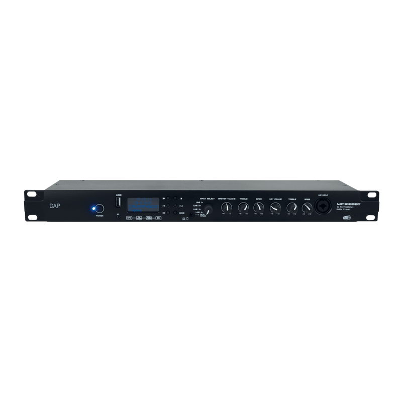 DAP Audio DAP MP-100DBT Professional Media Player with DAB+ at DJbox.ie DJ Shop