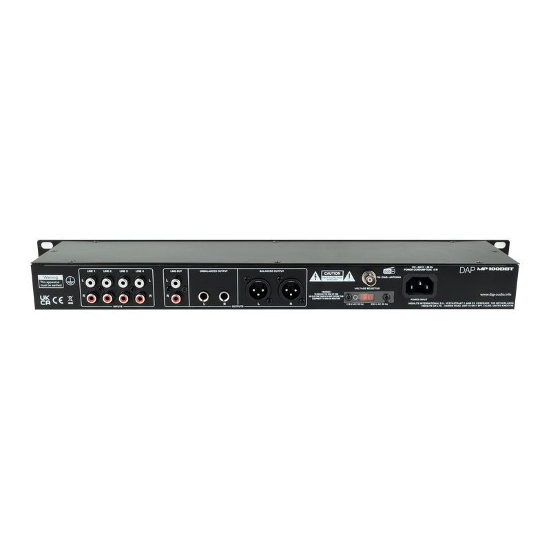 DAP Audio DAP MP-100DBT Professional Media Player with DAB+ at DJbox.ie DJ Shop