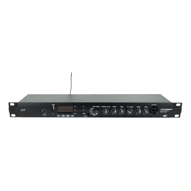 DAP Audio DAP MP-100DBT Professional Media Player with DAB+ at DJbox.ie DJ Shop