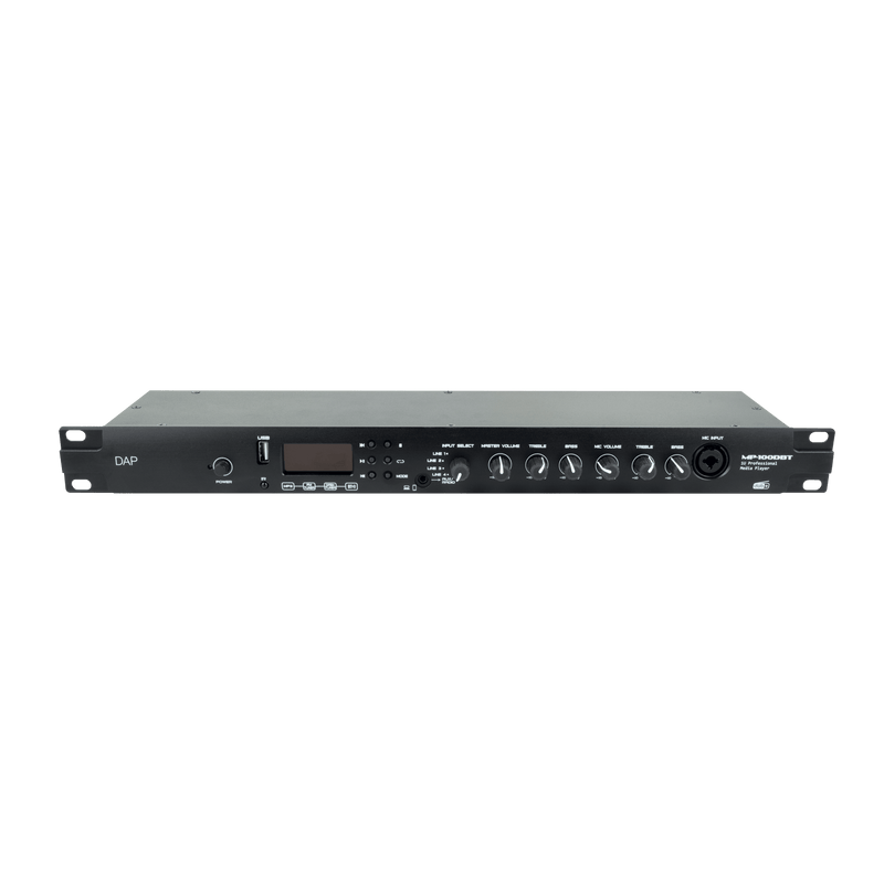 DAP Audio DAP MP-100DBT Professional Media Player with DAB+ at DJbox.ie DJ Shop