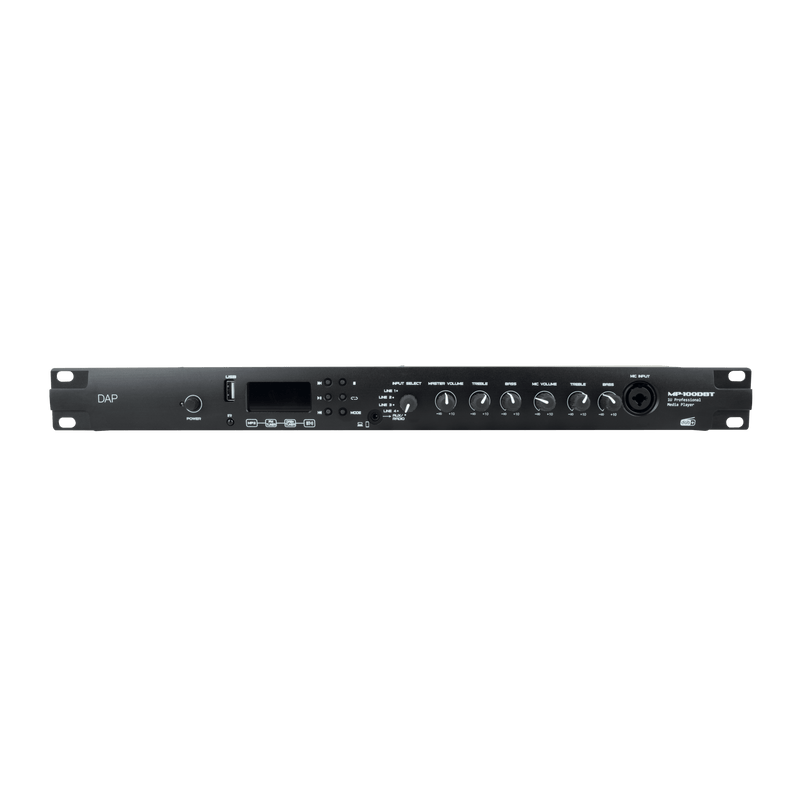 DAP Audio DAP MP-100DBT Professional Media Player with DAB+ at DJbox.ie DJ Shop