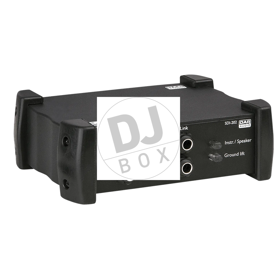 DAP Audio DAP SDI-202 Stereo active DI box at DJbox.ie DJ Shop