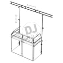 Vonyx DB3 Light bridge for DB3 DJ Booth table at DJbox.ie DJ Shop