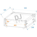 Roadinger Effect Rack CO DD 2U 24cm Deep – Black at DJbox.ie DJ Shop