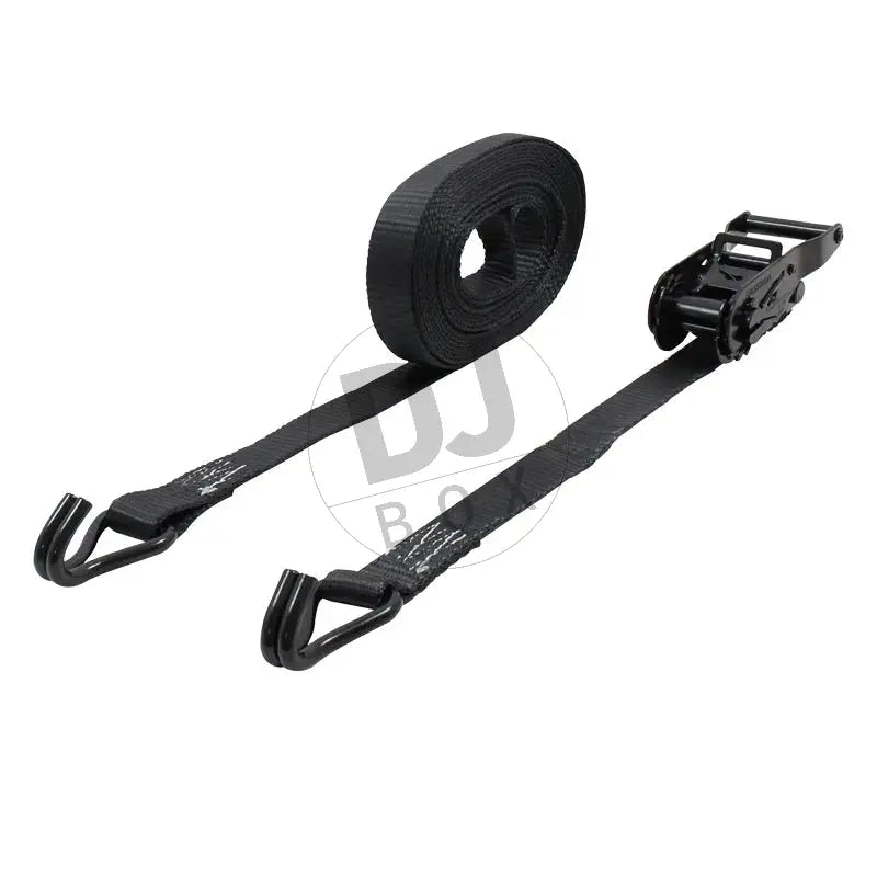 Eller Eller Black Ratchet Straps - 1500kg 6m at DJbox.ie DJ Shop