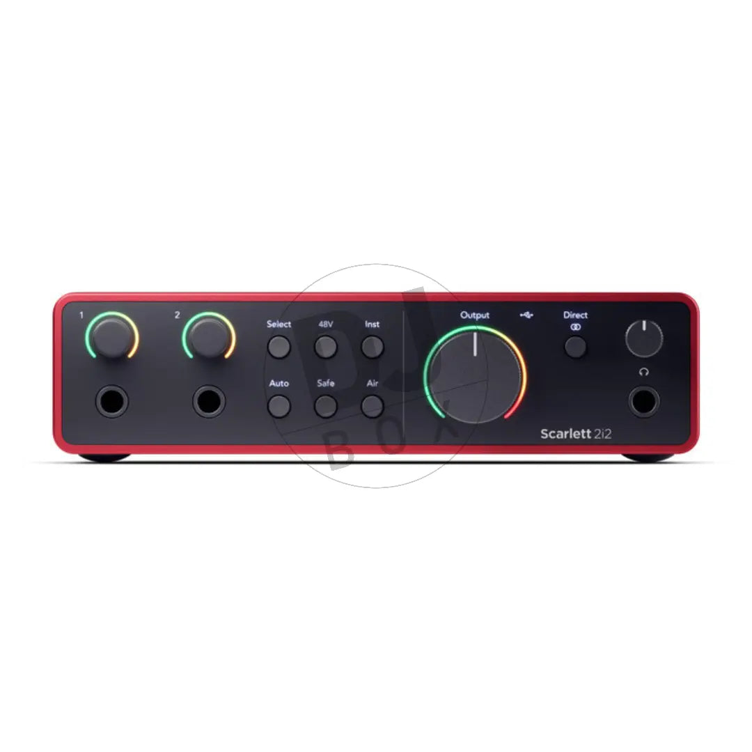 DJbox.ie DJ Shop Focusrite Scarlett 2i2 (4th Gen) - DJbox.ie DJ Shop